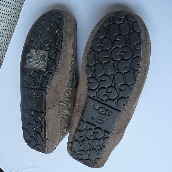 UGG ASCOT WOOLRICH TWEED SLIPPERS 13 - Picture 8 of 13